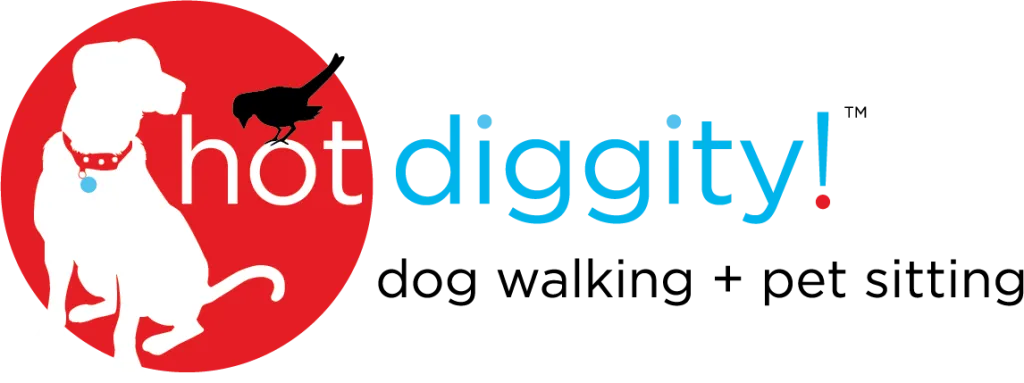 hot diggity pet sitting logo